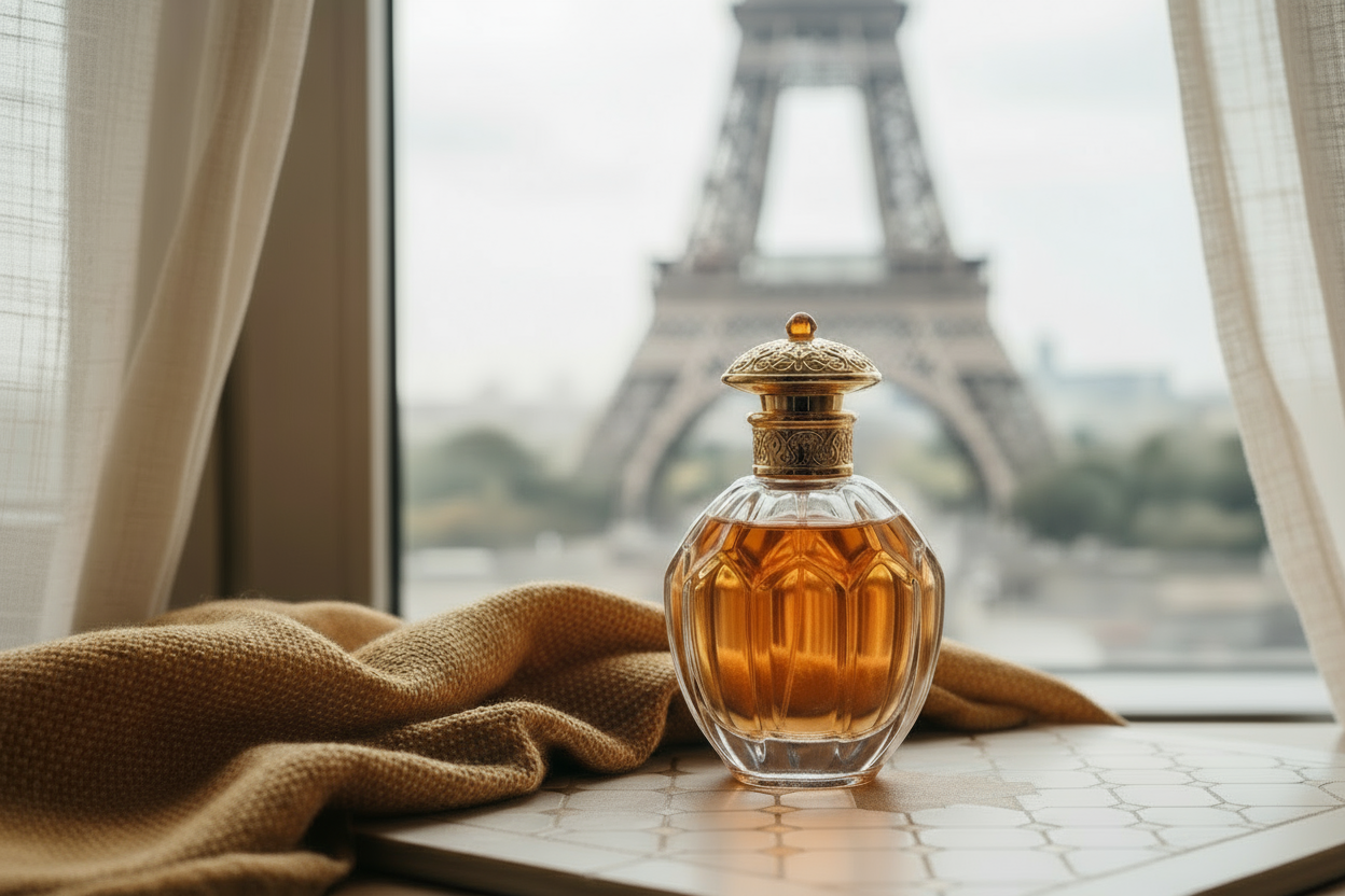  cette image est très belle, garde-la mais mets le parfum un peu plus à gauche s'il te plaît